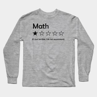 Math Long Sleeve T-Shirt